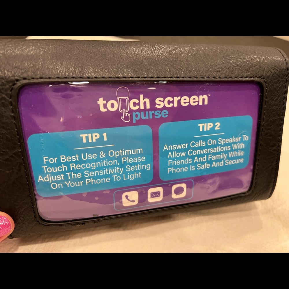 Touch screen purse - Picture 2 of 5